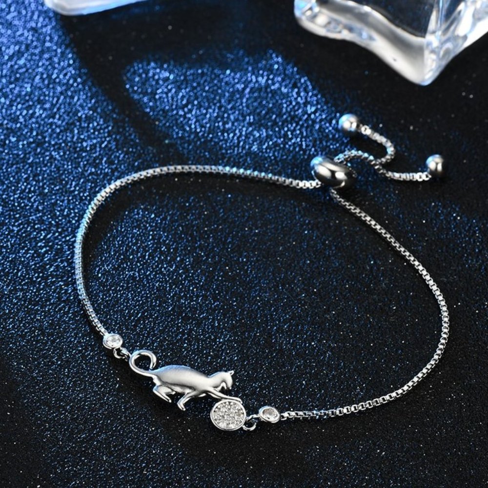 Playful Kitty Bracelet - Picture 3 of 4